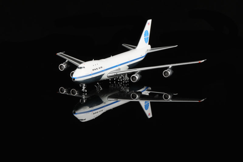 B551404P | HX Models 1:400 | Boeing 747-100 Pan Am Clipper Storm King N732PA Standard Version