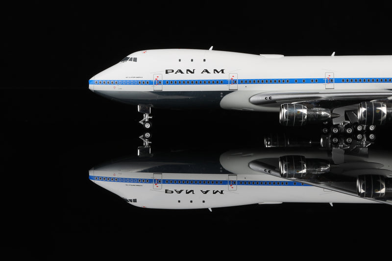 B551401P | HX Models 1:400 | Boeing B747-100 Pan Am Jet Clipper American N747PA Standard Version | is due July 2025