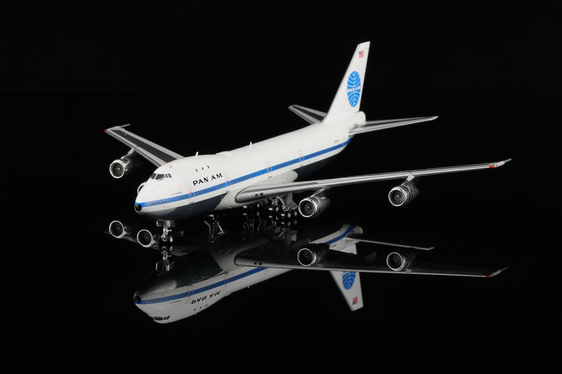 B551401P | HX Models 1:400 | Boeing B747-100 Pan Am Jet Clipper American N747PA Standard Version | is due July 2025