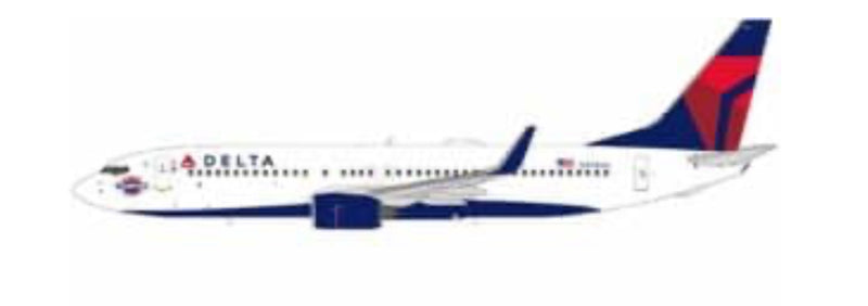 NG08062 | NG Models 1:200 | Delta Air Lines 737-800/w N3746H (Atlanta Braves' World Champions) (with stand)