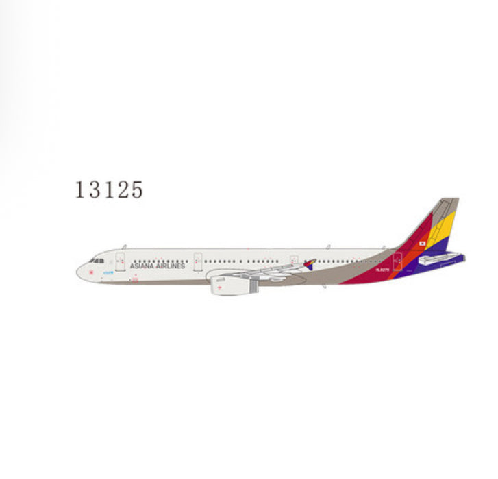NG13125 | NG Models 1:400 | Airbus A321-200 Asiana Airlines HL8279 (new titles) | is due July 2025
