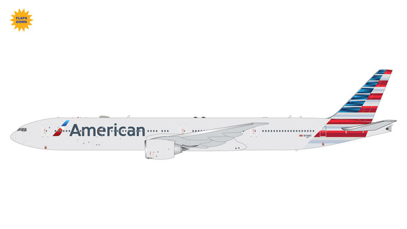 G2AAL1076F | Gemini200 1:200 | Boeing 777-300ER American Airlines N736AT ( Flaps Down)