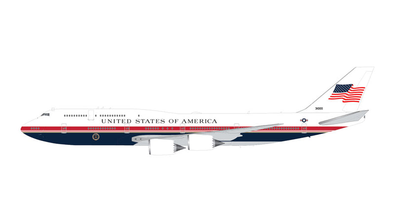 G2AFO1502 | GeminiJets 1:200 | VC-25B USAF (B747-8) 31000 "Air Force One" | is due March 2026