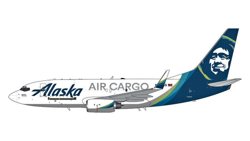 G2ASA1019F | Gemini200 1:200 | Boeing 737-700 Alaska Air N627AS (Flaps Down)