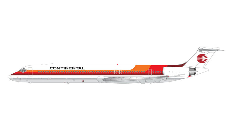 G2COA1363 | Gemini200 1:200 | MD-80 Continental Airlines N859HA (Frontier Airlines hybrid) (upgraded stand)