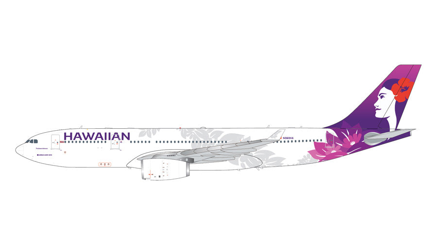 G2HAL1504 | Gemini200 1:200 | Airbus A330-200 Hawaiian Airlines N360HA | is due April 2026