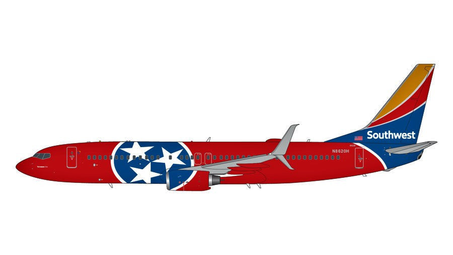 G2SWA1011 | Gemini200 1:200 | Boeing 737-800 Southwest N8620H 'Tennessee One'