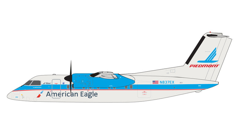 GJAAL1614 | Gemini Jets 1:400 1:400 | Bombardier Dash 8-100 American Airlines N837EX