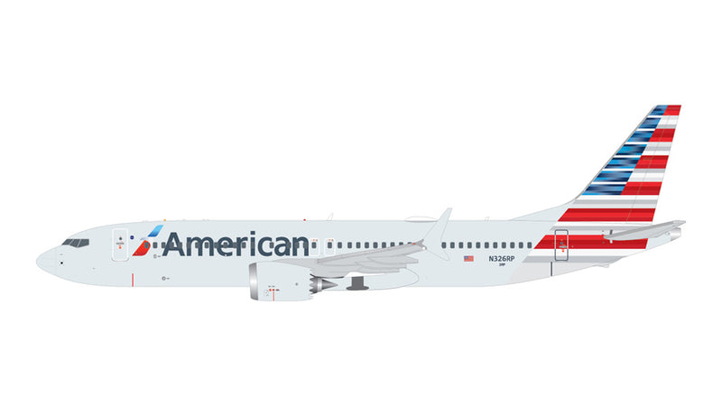 GJAAL2358 | GeminiJets 1:400 | Boeing 737 MAX 8 American Airlines N326RP | is due March 2026