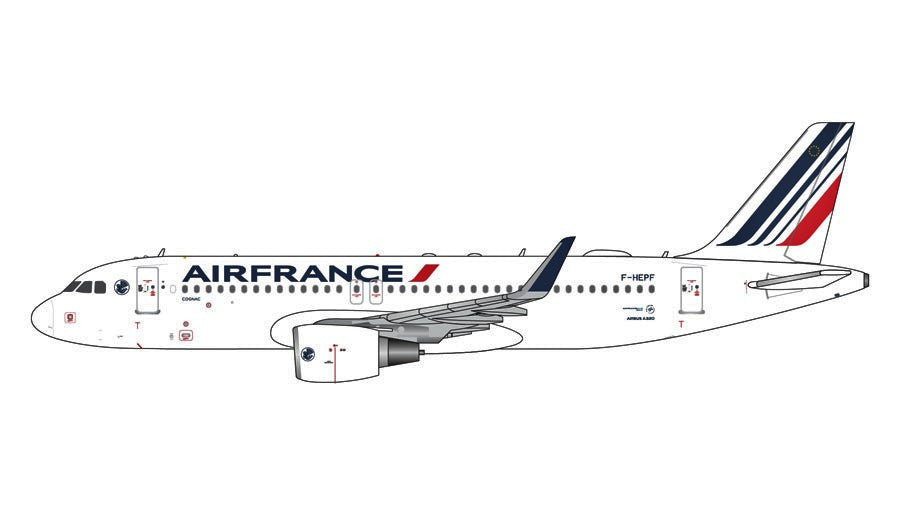 GJAFR2179 | Gemini Jets 1:400 1:400 | Airbus A320-200 Air France F-HEPF