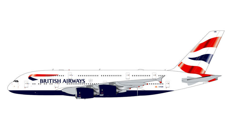 GJBAW1932 | Gemini Jets 1:400 1:400 | Airbus A380 British Airways G-XLED