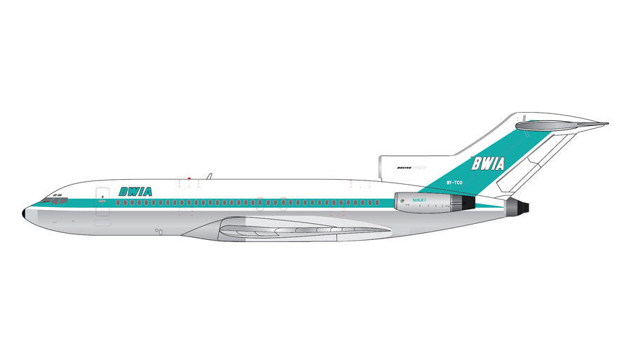 GJBWA2376 | Gemini Jets 1:400 | Boeing 727-100 Bwia (British West Indian Airways)  9Y-Tco 1906'S Livery POLISHED | is due April 2026