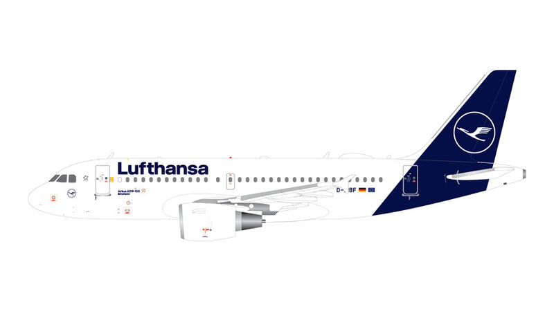 GJDLH2202 | GeminiJets 1:400 | Airbus A319-100 Lufthansa D-AIBF | is due March 2026