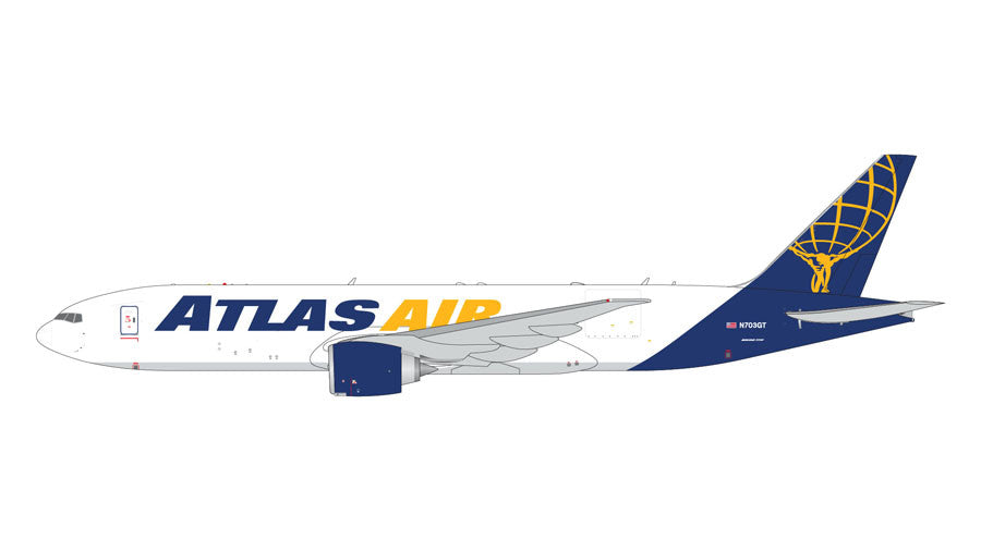 GJGTI2294 | Gemini Jets 1:400 1:400 | Boeing 777-200LRF Atlas Air N703GT