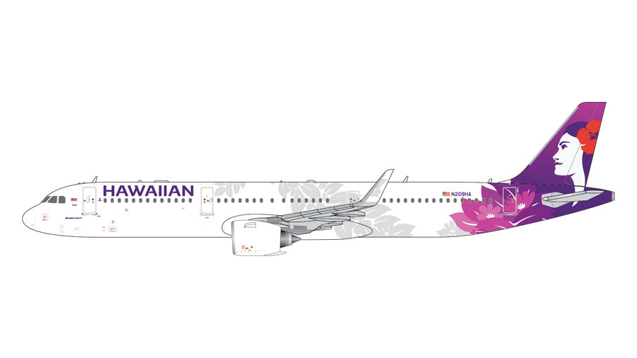 GJHAL2415 | Gemini Jets 1:400 | Airbus A321 Neo Hawaiian Airlines N209HA | is due April 2026