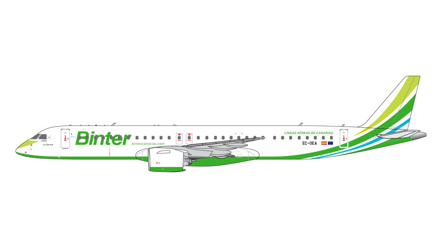 GJIBB2281 | Gemini Jets 1:400 | Embraer 195-E2 Binter