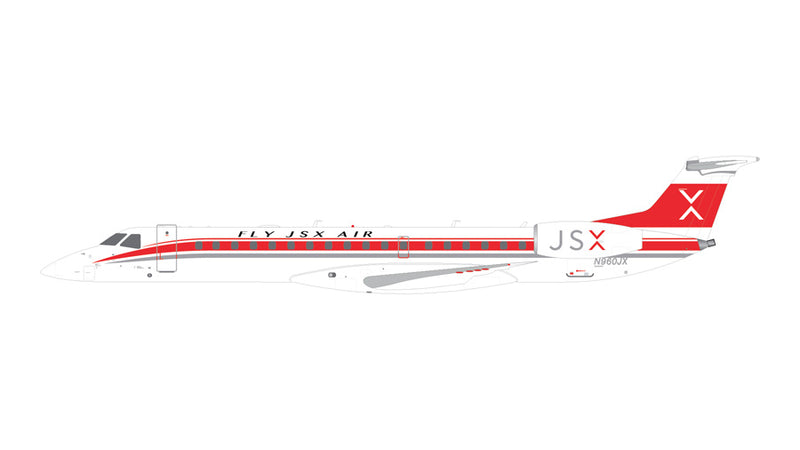 GJJSX2403 | GeminiJets 1:400 | Embraer ERJ145LR JSX N960JX "Fly JSX Air" Retro Livery | is due March 2026