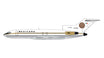 Gemini Jets die-cast metal Mexicana Airlines Boeing 727-100 model aircraft.