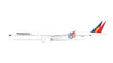 Gemini Jets 1:400 die-cast Airbus A350-1000 Philippine Airlines model aircraft.