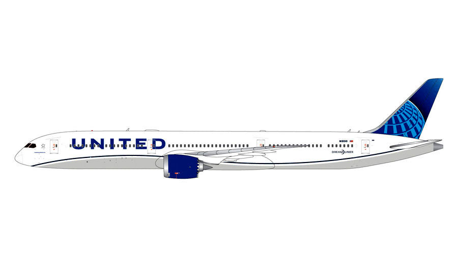 GJUAL1808 | Gemini Jets 1:400 1:400 | Boeing 787-10 United N12010