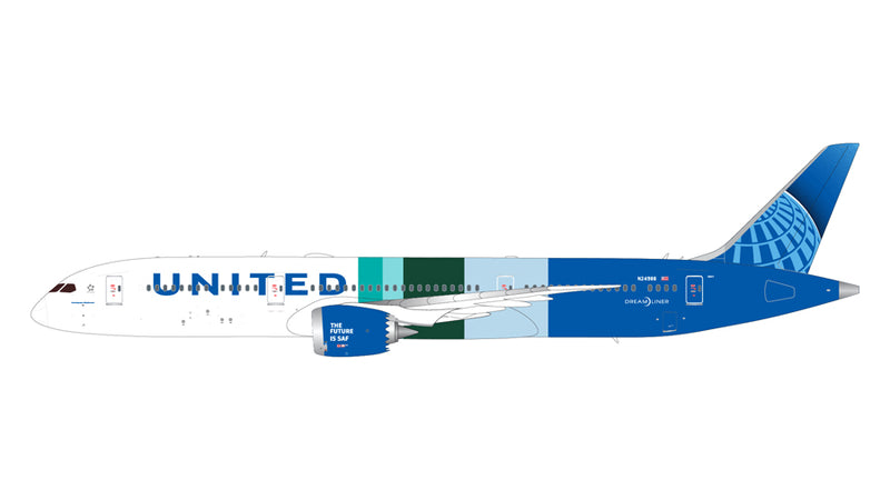 GJUAL2333 | Gemini Jets 1:400 | United Airlines B787-9 N24988 The Future is SAF