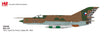 Die-cast metal 1:72 scale model of a Czech Air Force MiG-21R aircraft.