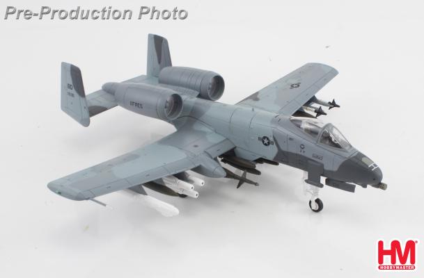 HA1340 | Hobby Master Military 1:72 | Fairchild Republic A-10A Thunderbolt II Warthog USAF, "Flipper" AF76-0530, 47th TFS, 1990 (w/12 x Mk.82, 2 x GBU-10, 6 x AGM-65, 2 x AIM-9) | is due September 2025