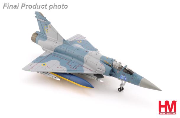 HA1622 | Hobby Master Military 1:72 | Mirage 2000-5F Ukranian Air Force, 2025 (w/no. 1 & 2 planes decal)