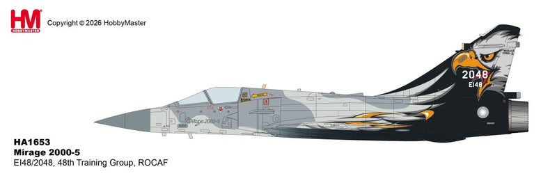 HA1653 | Hobby Master Military 1:72 | Mirage 2000-5 E148/2048, 48 Training Sqn., ROCAF | is due March 2026