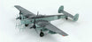 Hobby Master 1:72 scale Messerschmitt Bf 110G-4 military aircraft model with display stand.