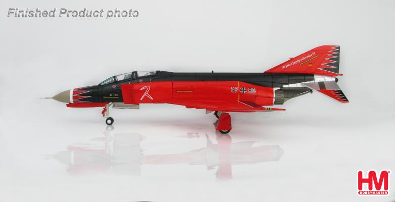 HA19001 | Hobby Master Military 1:72 | McDonnell Douglas F-4F Phantom II Luftwaffe 37+86 Jubilaumsmaschine 40 Jahre, JG 71 Named Richthofen, Wittmund 1999