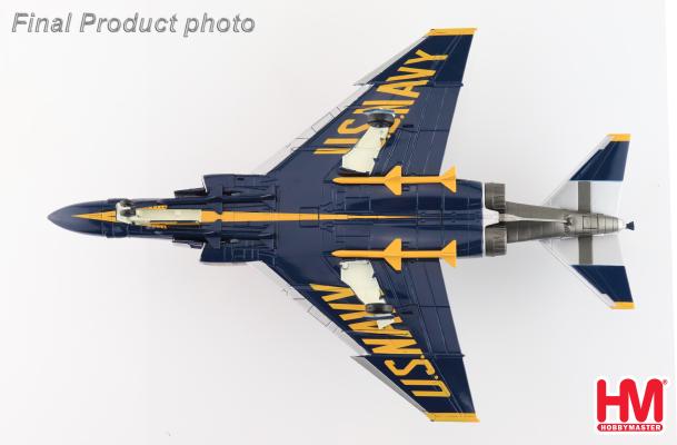 HA19059 | Hobby Master Military 1:72 | F-4J Blue Angels Cdr. Harley Hall 153812, Cdr Harley Hall & AMHI Guy Giuffrai, US Navy,  1970 to 1971