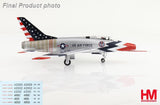 HA2124 | Hobby Master Military 1:72 | F-100 Skyblazers USAF, 1960 Season (with decals for 6 airplanes)