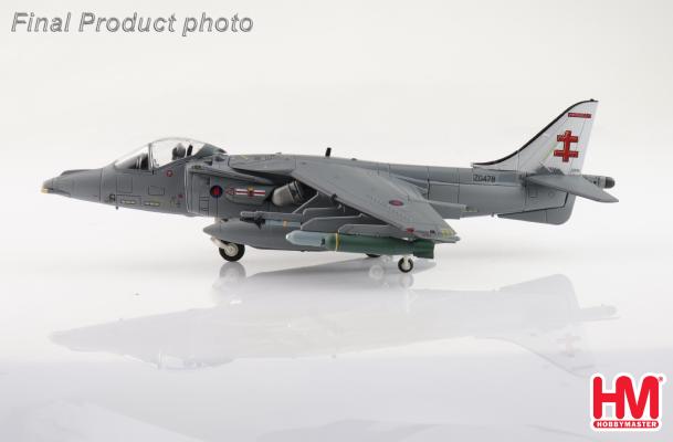 HA2651CR | Hobby Master Military 1:72 | Harrier GR.9A ZG478, 41 (R) Sqn., RAF Coningsby Air Base, March 2006