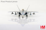 HA2811C | Hobby Master Military 1:72 | Lockheed Martin F-22 Raptor, Spirit of America (with underwing ordnance - 2 X AGM-158, 8 X AIM-120) & 2 X Fuel Tanks