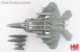 HA2811C | Hobby Master Military 1:72 | Lockheed Martin F-22 Raptor, Spirit of America (with underwing ordnance - 2 X AGM-158, 8 X AIM-120) & 2 X Fuel Tanks