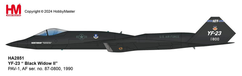HA2851 | Hobby Master Military 1:72 | YF-23 Black Widow II PAV-1, 87-0800, 1990 | is due September 2025