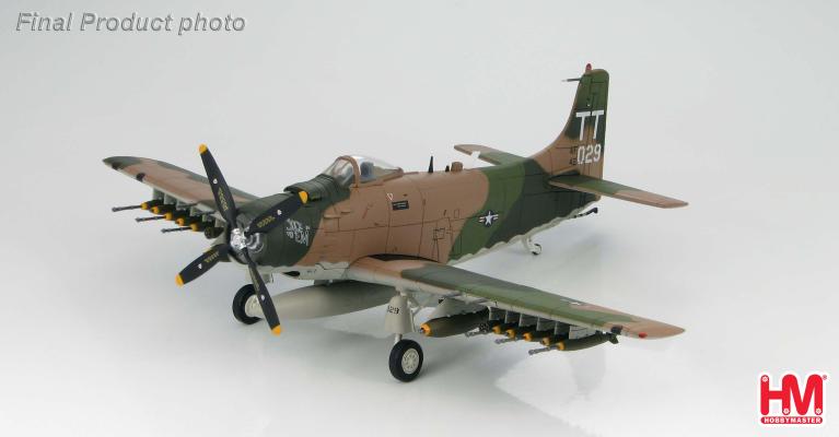 HA2902 | Hobby Master Military 1:72 | Douglas A-1J Skyraider 602nd Special Operations Sqn., 56th Special Operations Wing, Thailand 1969