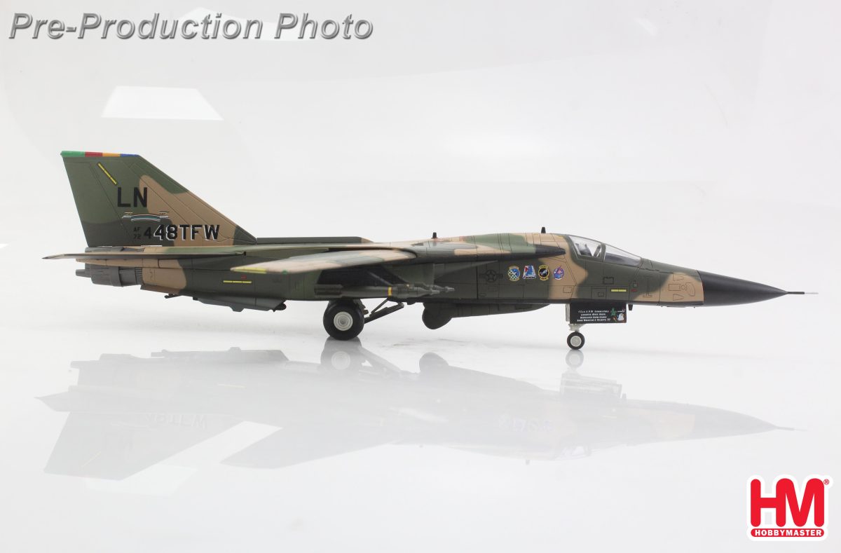 HA3037 | Hobby Master Military 1:72 | F-111F "Aardvark" 72-1448, 48th TFW CO, RAF Lakenheath August 1991
