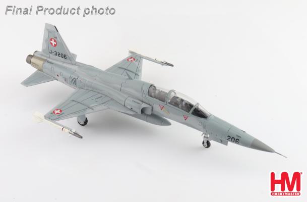 HA3380 | Hobby Master Military 1:72 | F-5F Tiger II J-3206, Staffel 6, Swiss Air Force