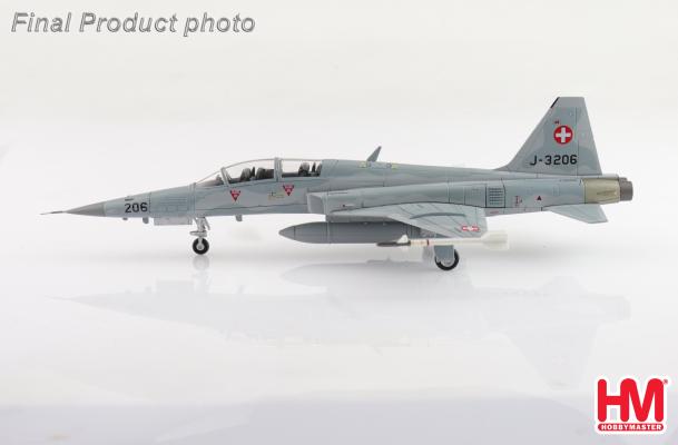 HA3380 | Hobby Master Military 1:72 | F-5F Tiger II J-3206, Staffel 6, Swiss Air Force