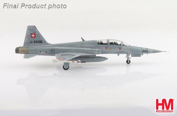 HA3380 | Hobby Master Military 1:72 | F-5F Tiger II J-3206, Staffel 6, Swiss Air Force