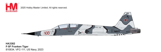 HA3382 | Hobby Master Military 1:72 | Northrop F-5F Franken Tiger 810834, VFC-111, US Navy, 2023 | was due July 2025