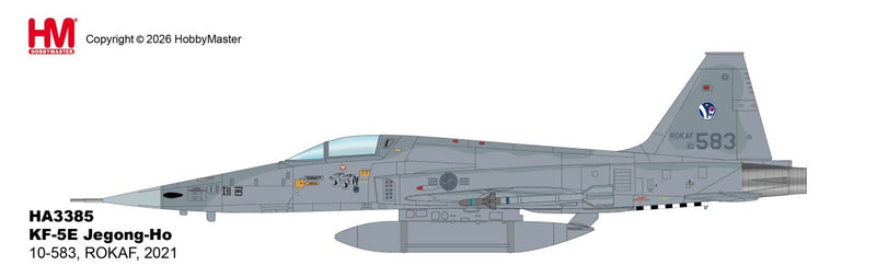 HA3385 | Hobby Master Military 1:72 | KF-5E Jegong-Ho 10-583, ROKAF, 2021 10-583 | is due March 2026