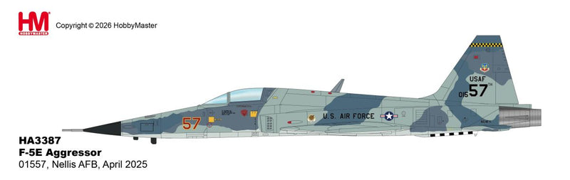 HA3387 | Hobby Master Military 1:72 | F-5E Aggressor 01557, Nellis AFB, April 2025 | is due March 2026