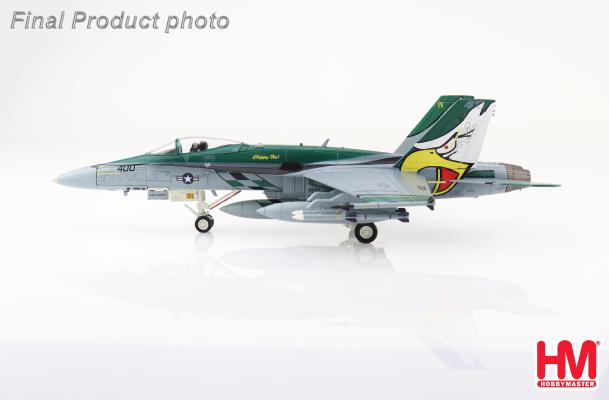HA3566 | Hobby Master Military 1:72 | F/A-18C 'Chippy Ho NF400, CAG bird, VFA-195 'Dambusters, 2010