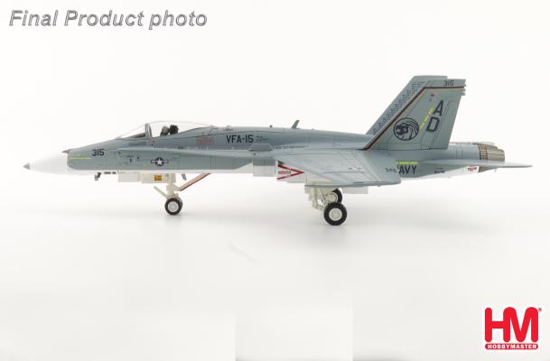HA3590 | Hobby Master Military 1:72 | General Dynamics F/A-18C VFA-15 Retro TAC Demo Jet