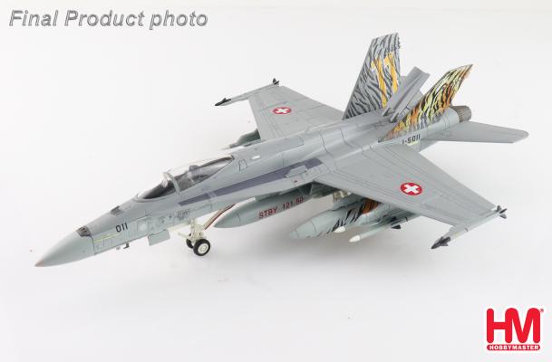 HA3597 | Hobby Master Military 1:72 | F/A-18C Swiss AF 2003 Tiger Meet J-5011, Staffel 11, Swiss Air Force