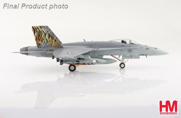 HA3597 | Hobby Master Military 1:72 | F/A-18C Swiss AF 2003 Tiger Meet J-5011, Staffel 11, Swiss Air Force
