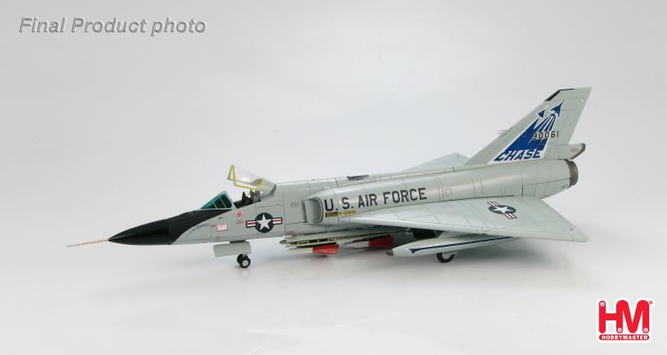 HA3605 | Hobby Master Military 1:72 | F-106A Delta Dart USAF Systems Command, Contract Management Division 59-0061, 'Rockwell B-1 Chase Program', Palmdale, California, 1986-90
